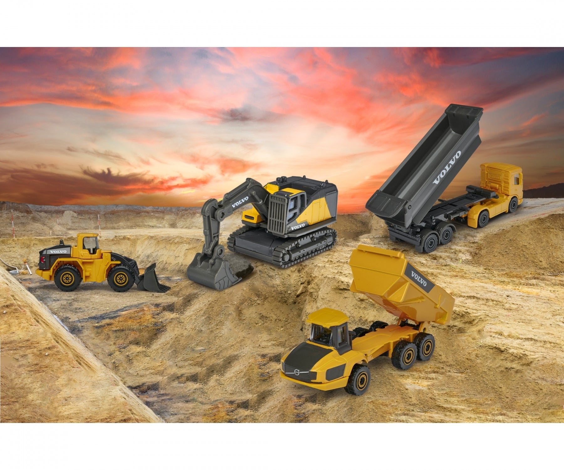 Volvo Construction - 4 Piece Gift Pack