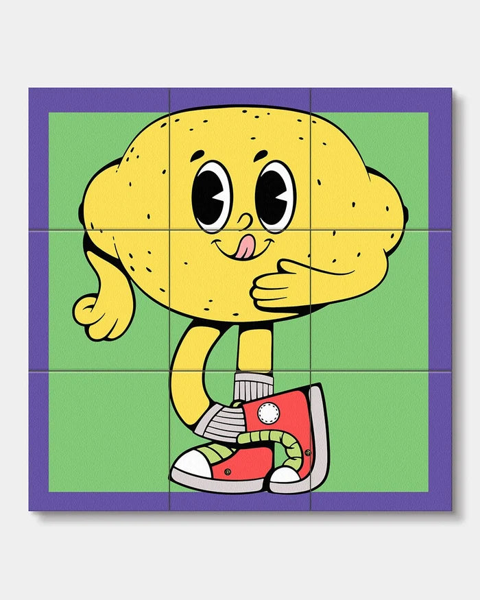 Wooden Block Puzzle - Cool Dudes