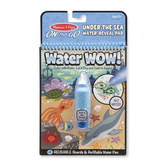 Melissa & Doug – On the Go - Water WOW! - Under the Sea - Toot Toot Toys