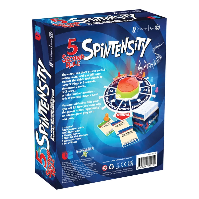 5 Second Rule Spintensity