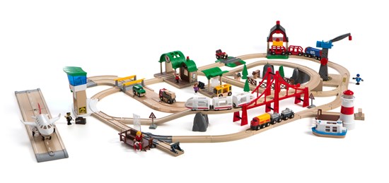 BRIO - Railway World Deluxe Set (33766) - Toot Toot Toys