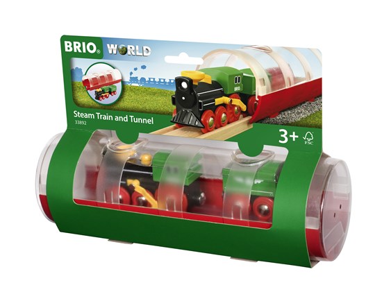 BRIO - Steam Train & Tunnel (33892)