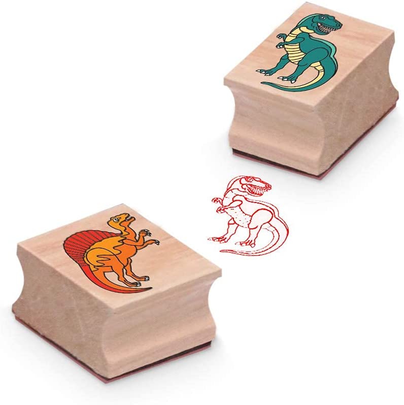 Wooden Stamp Set - Dinosaurs