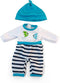 Miniland - Baby Clothing - (32cm) Turquoise Winter Pyjamas