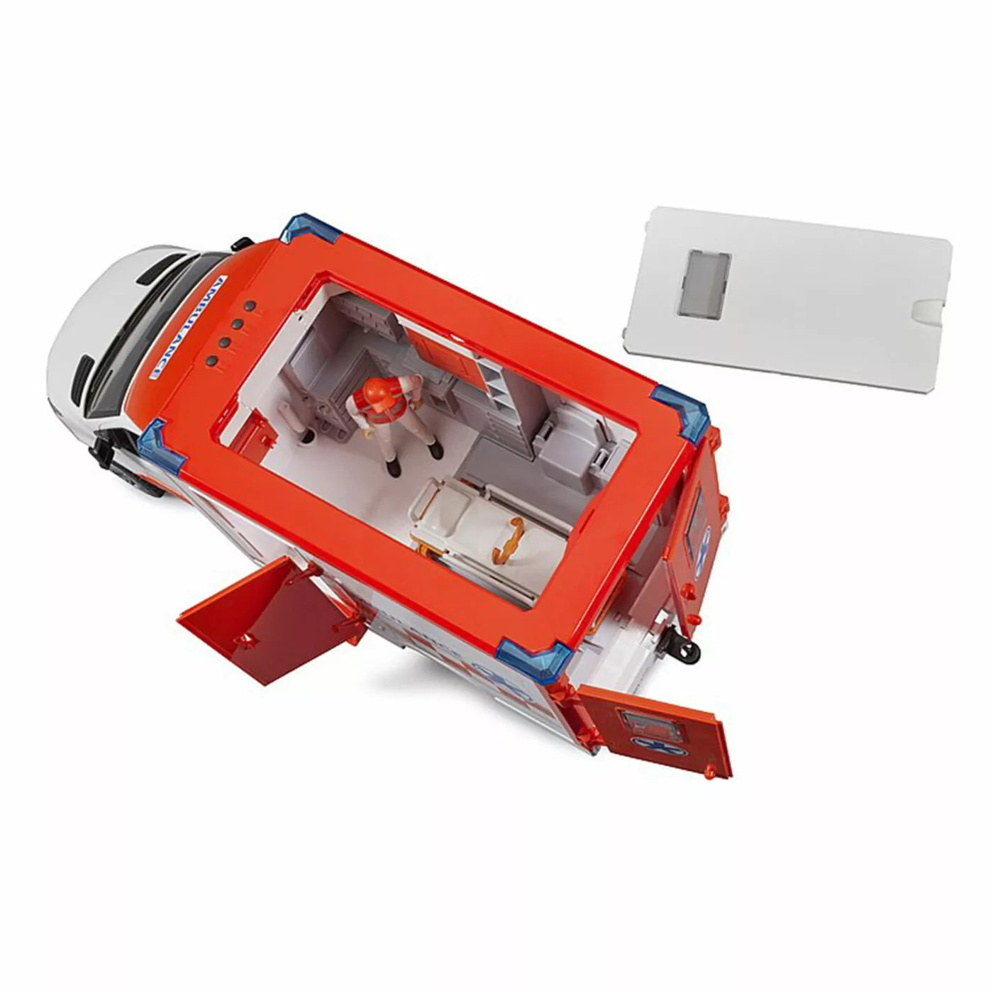 1:16 Mercedes Benz G3 Sprinter Ambulance with L&S and Driver (02676)