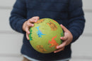 Crocodile Creek - 7 inch Playground Ball - Dinosaurs Green