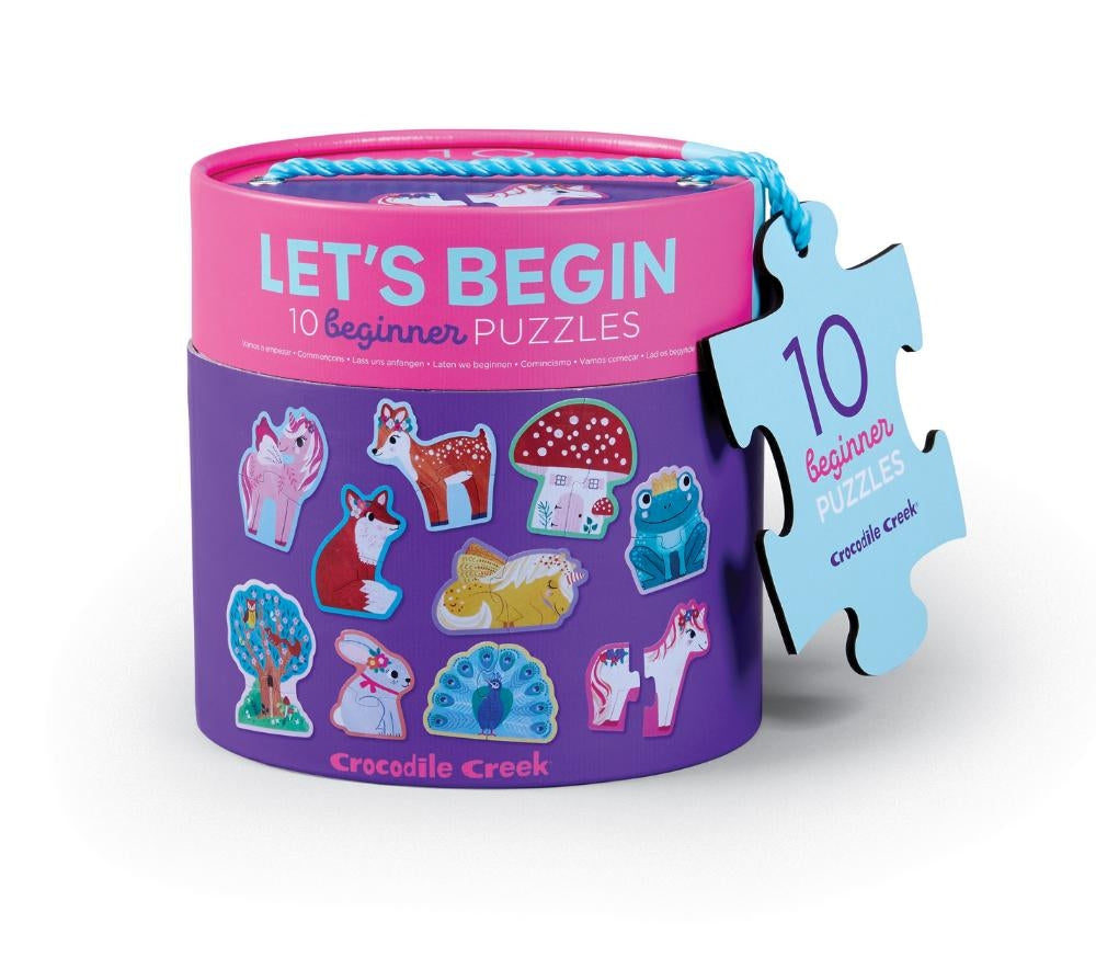 Let's Begin Puzzle 2pc - Unicorn