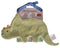 Tikiri - Triceratops Scrunchie Sensory Toy