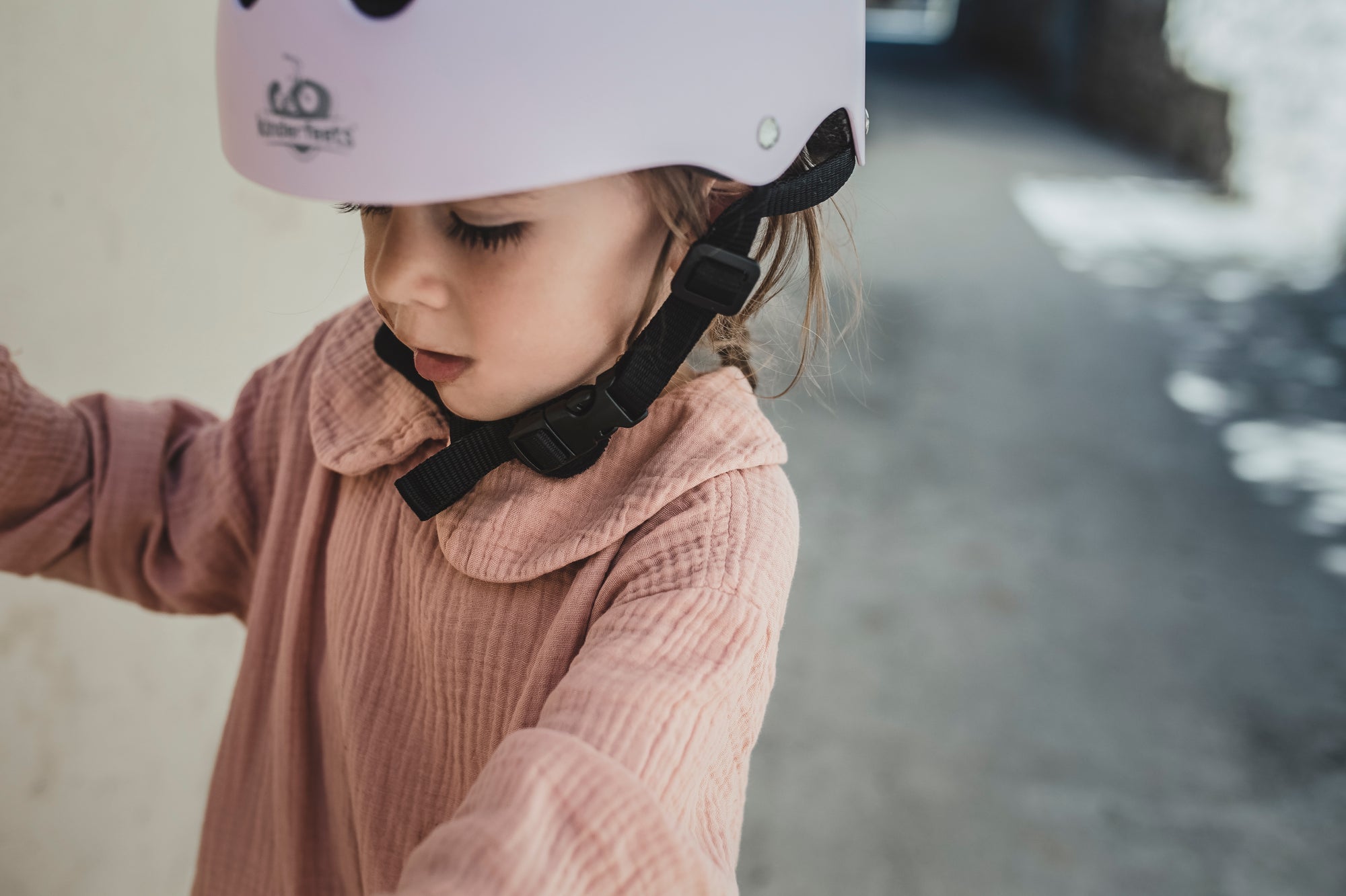 Toddler Bike Helmet - Matte Rose