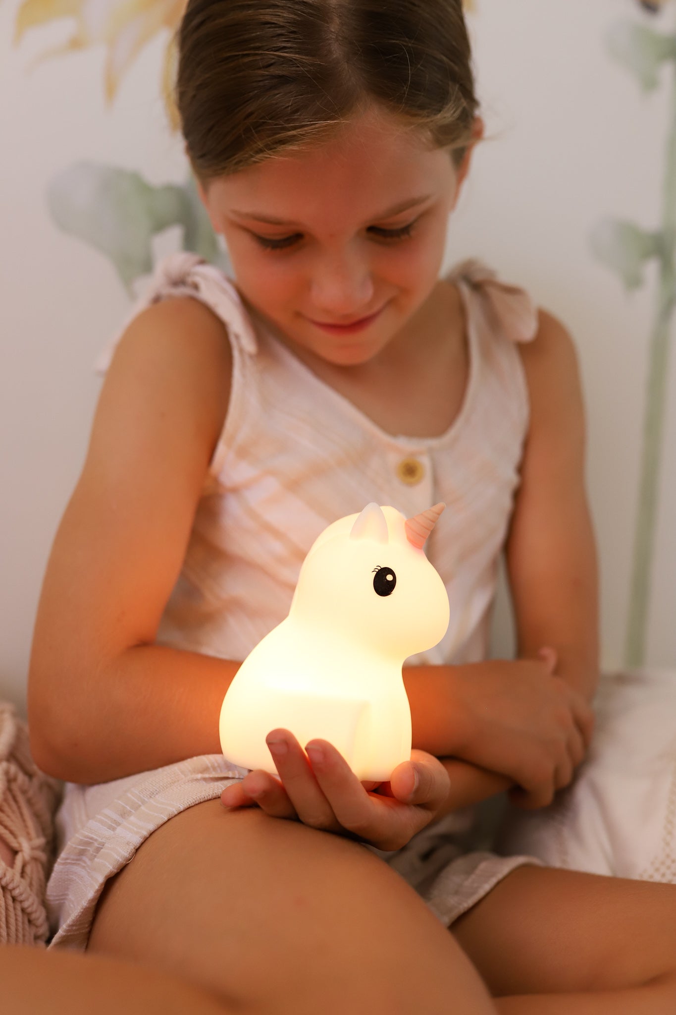 Dream Guardian - Rechargeable Bluetooth Speaker Night Light - Pink Unicorn