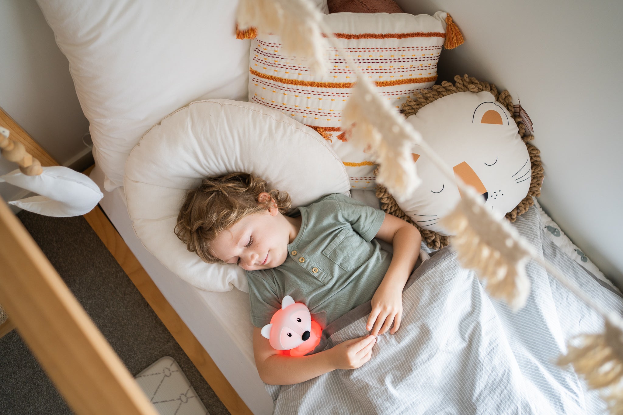 Dream Guardian - Rechargeable Bluetooth Speaker Night Light - Fox