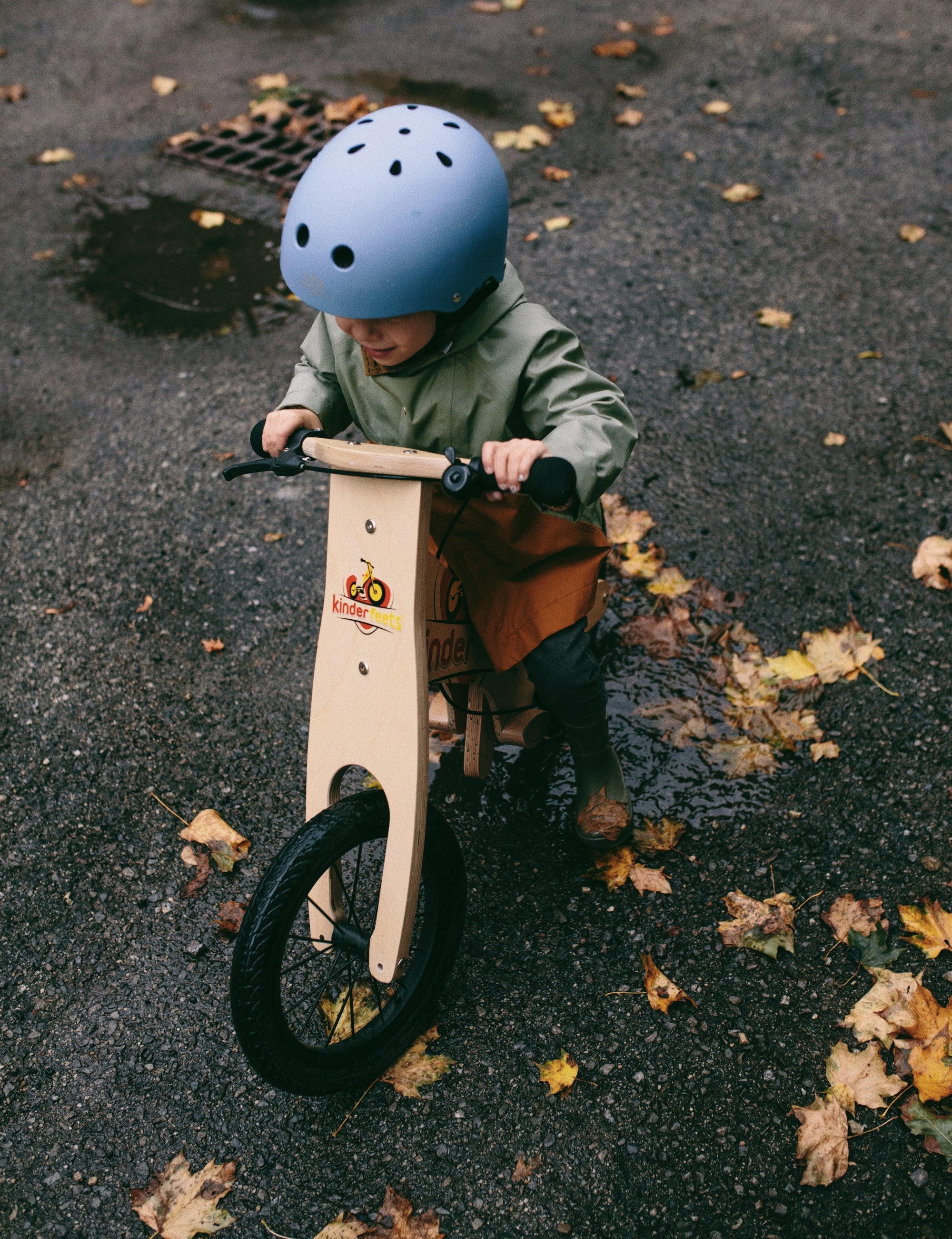 Toddler Bike Helmet - Matte Slate Blue