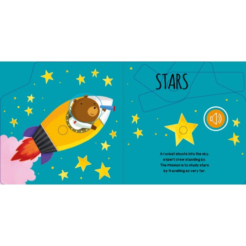 Sound Book - Space (Clearance - damaged to last page)