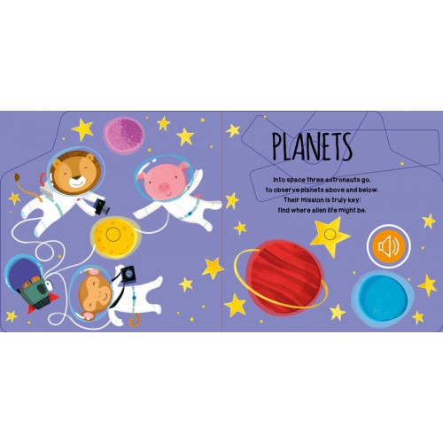 Sound Book - Space (Clearance - damaged to last page)