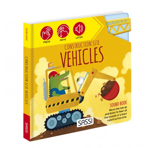 Sound Book - Construction Site Vehicles