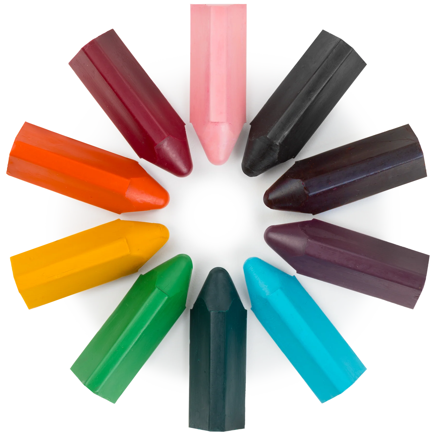 100% Natural Beewax Crayons - Triangles