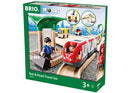 BRIO - Rail & Road Travel Set (33209) - Toot Toot Toys