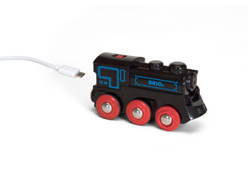 BRIO - Rechargeable Engine with mini USB cable (33599) - Toot Toot Toys