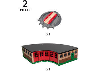 BRIO - Grand Roundhouse (33736) - Toot Toot Toys