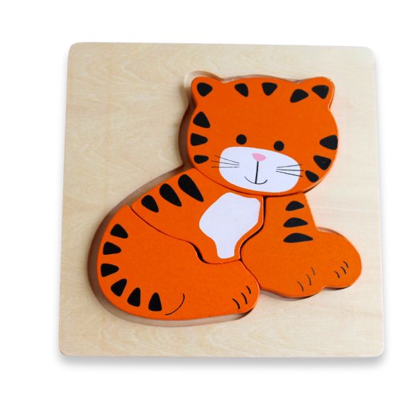Chunky Puzzle - Tiger - Toot Toot Toys