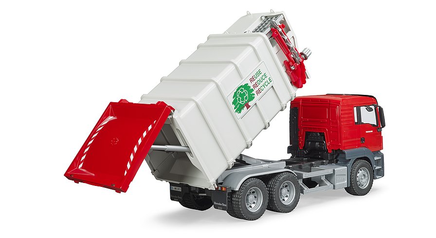 1:16 MAN TGS Side Loading Garbage Truck (03761)