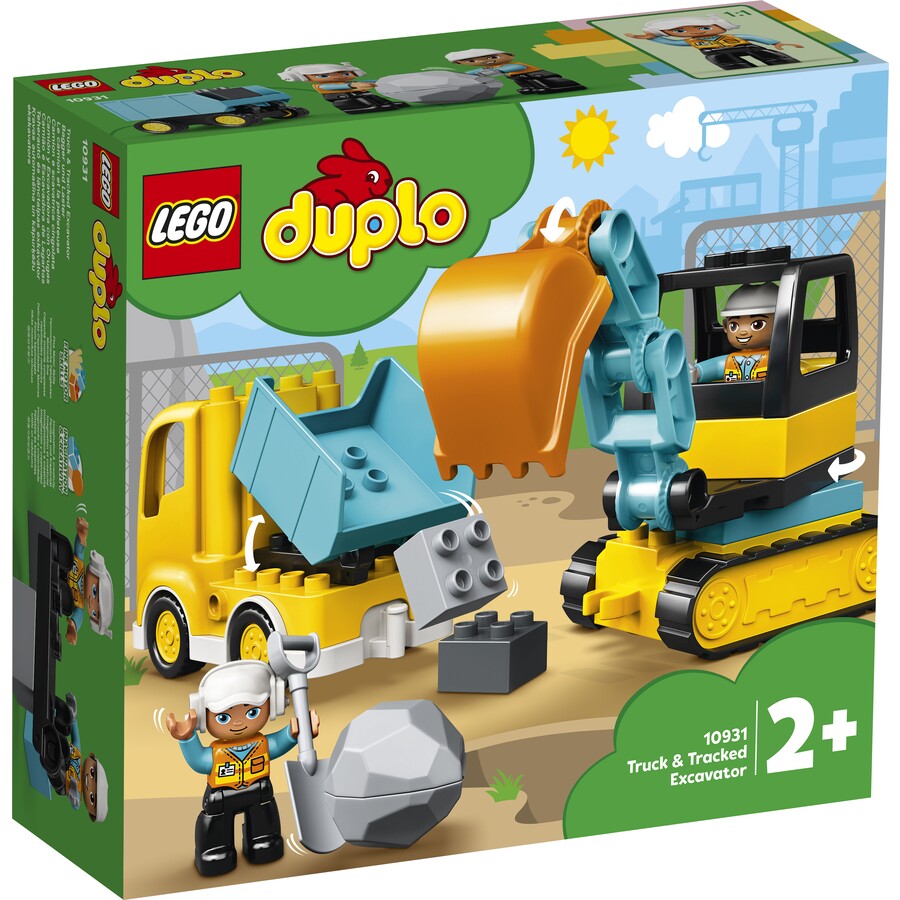 DUPLO® - Truck and Tracked Excavator (10931)