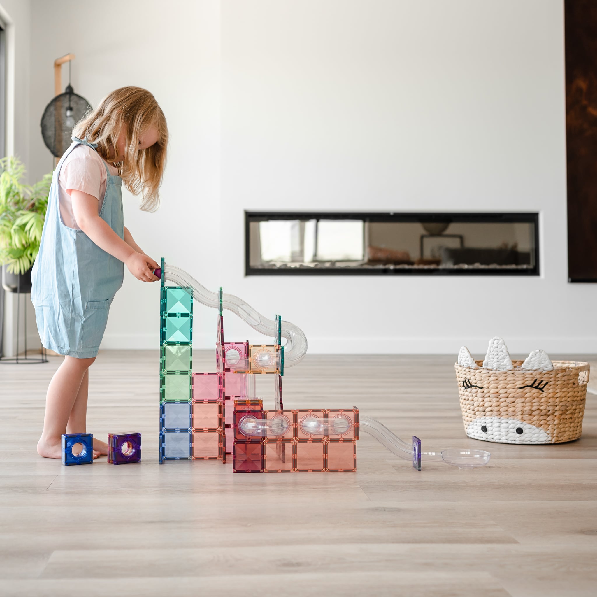 80 Piece Pastel Ball Run Expansion Pack