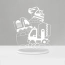 Duski Dream Light LED Night Light - Construction - Plug In