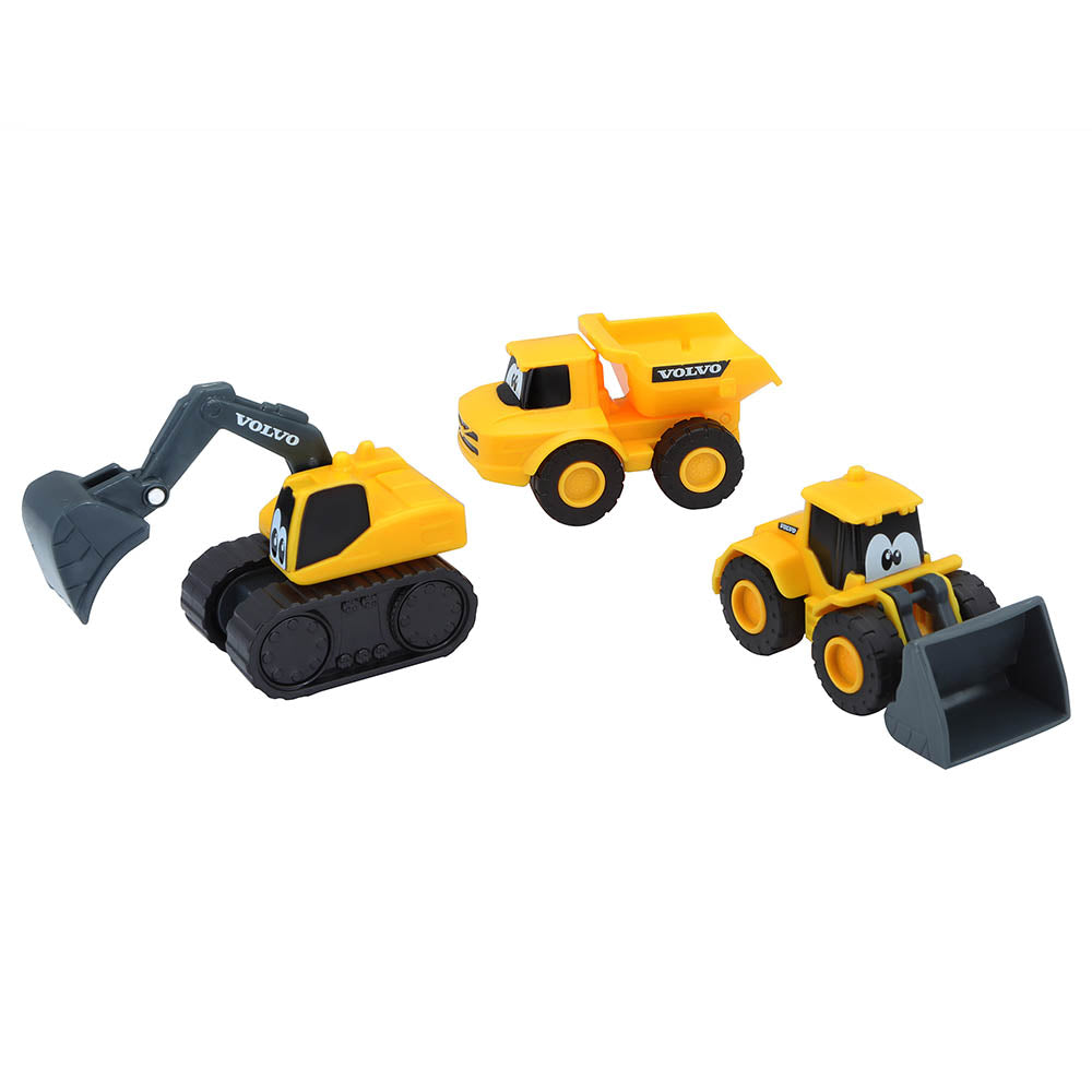 My First Volvo - Excavator, Dump Truck and Loader
