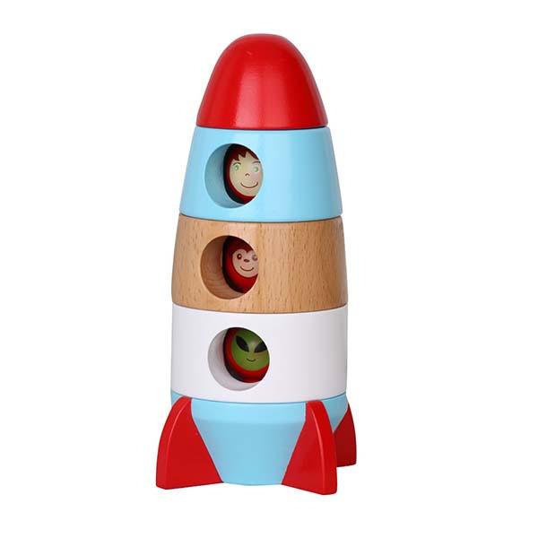 Magnetic Stacking Rocket