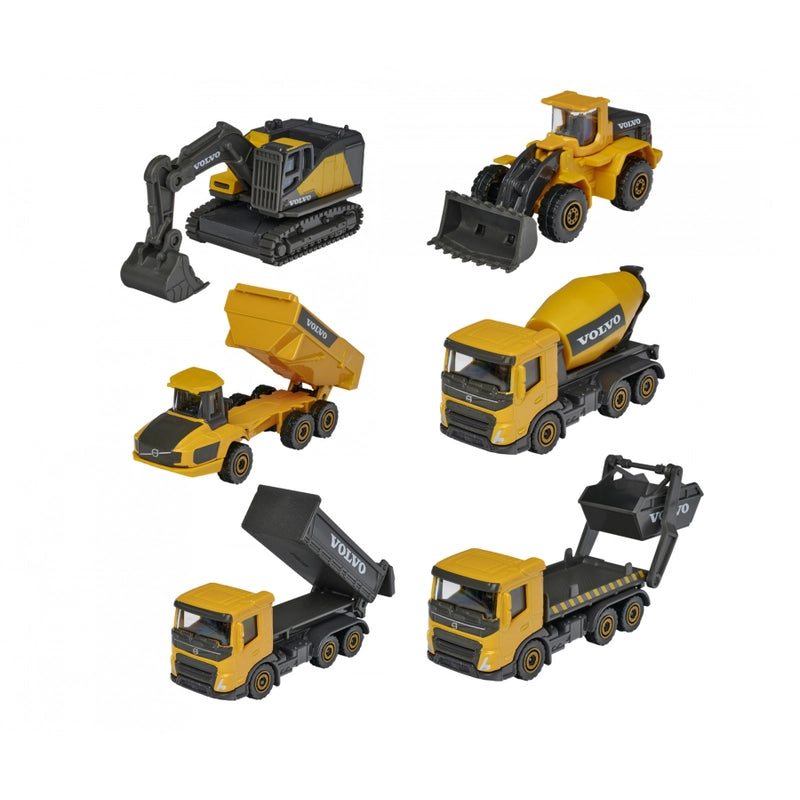 Majorette Volvo Construction 3 Pack