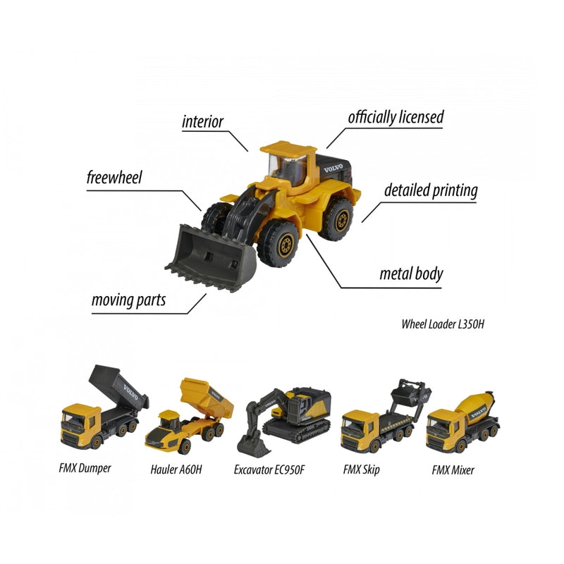 Volvo Construction - 3 Pack