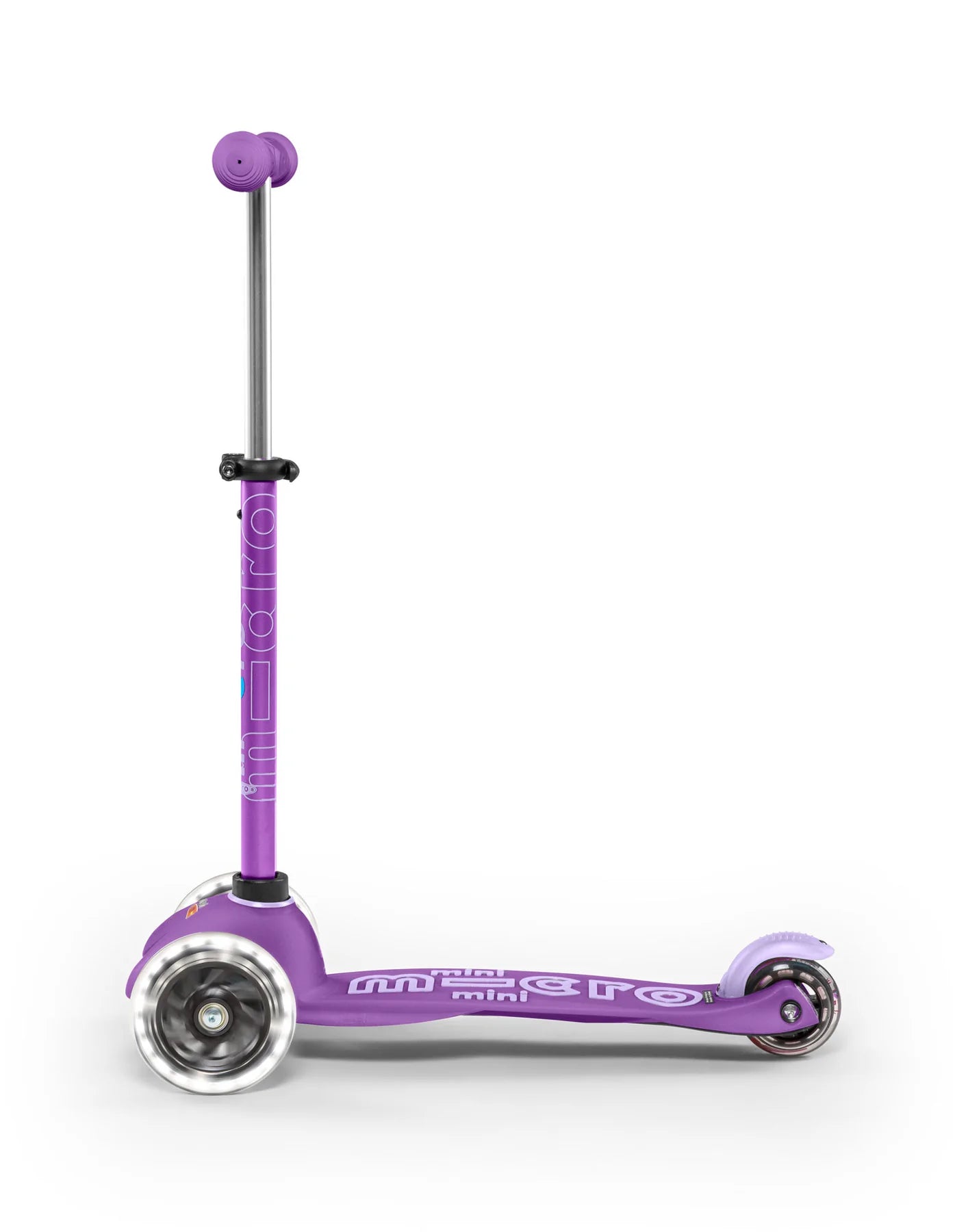 Micro Mini Deluxe Scooter - LED Light Up Wheels - Purple