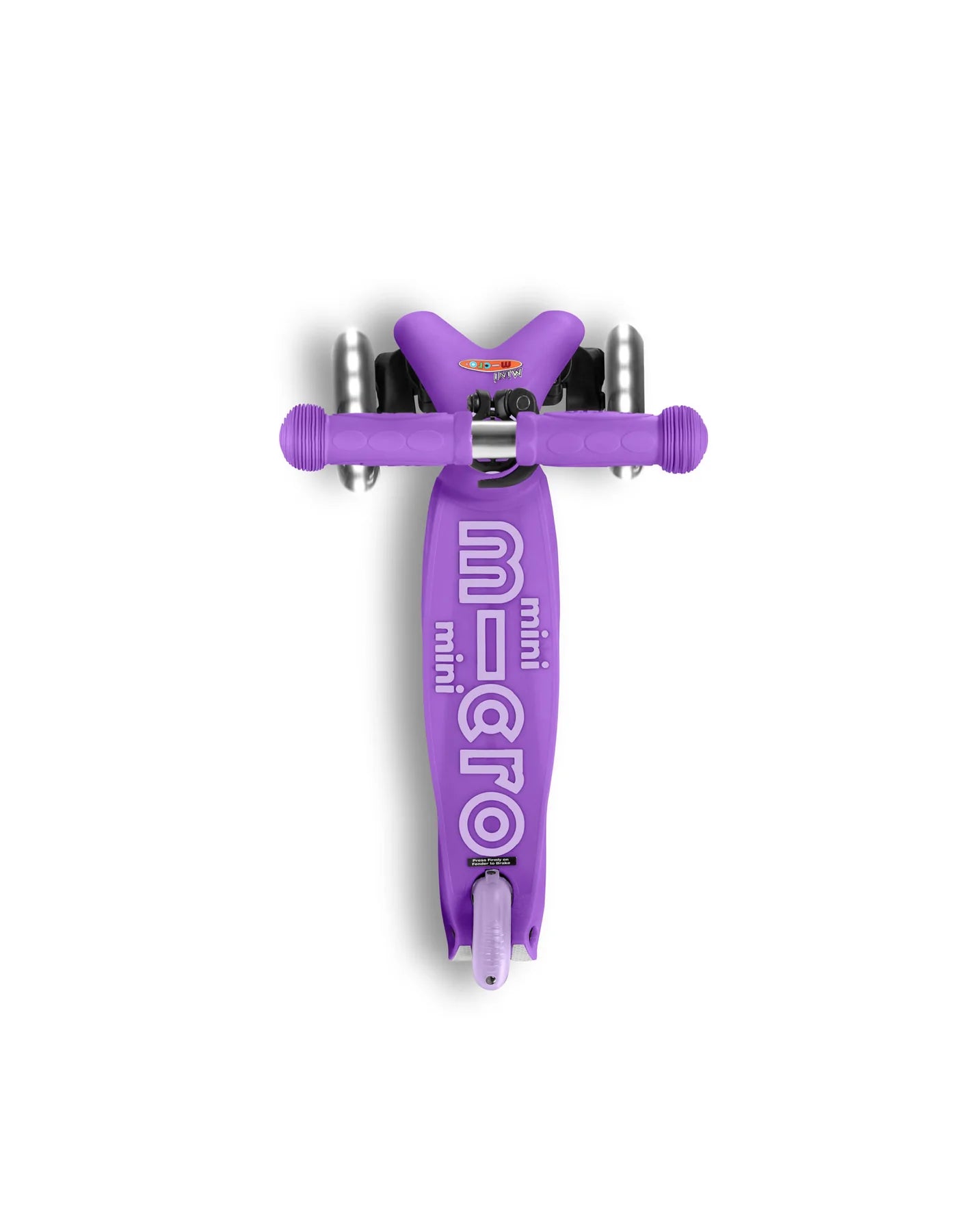 Micro Mini Deluxe Scooter - LED Light Up Wheels - Purple