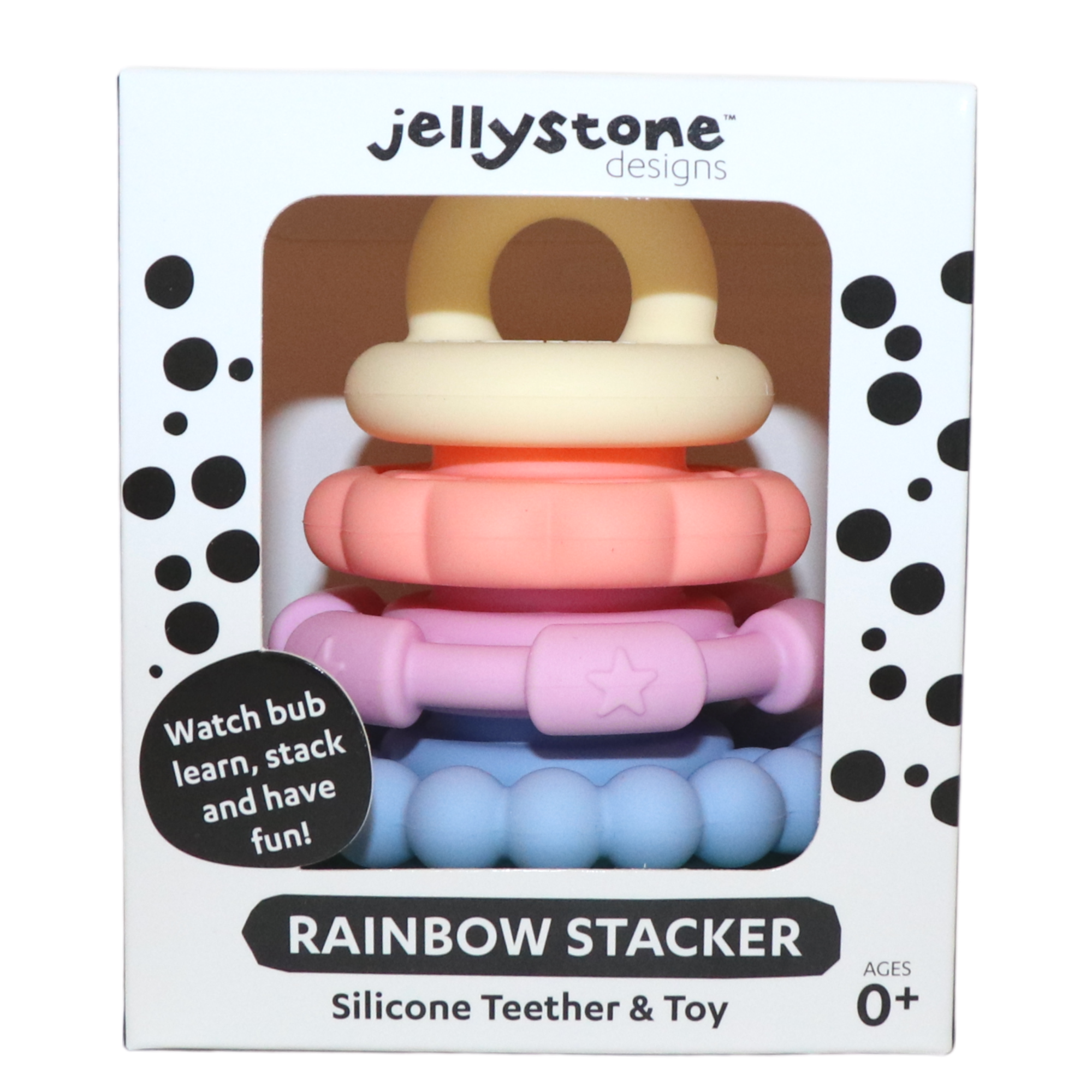 Rainbow Stacker and Teether
