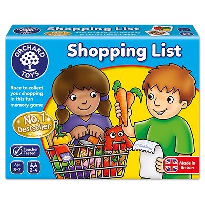 Orchard Toys – Shopping List - Toot Toot Toys