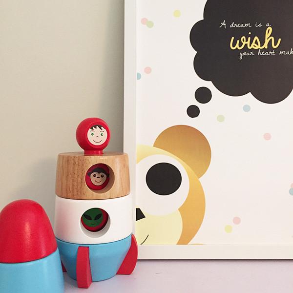 Magnetic Stacking Rocket