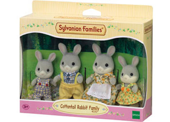 Cottontail Rabbit Family - Toot Toot Toys