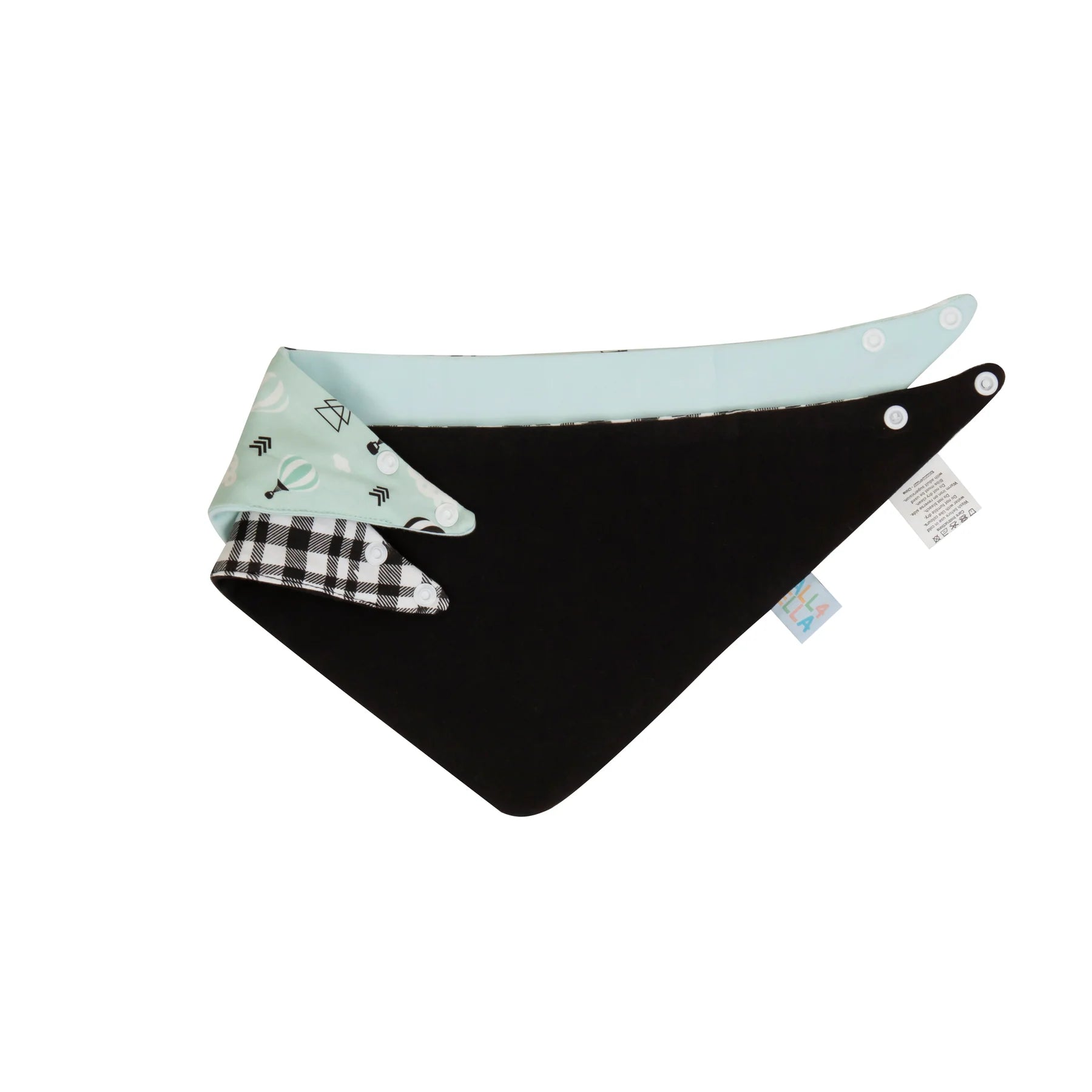Bandana Bibs Reversible 2pk - Hot Air Balloons