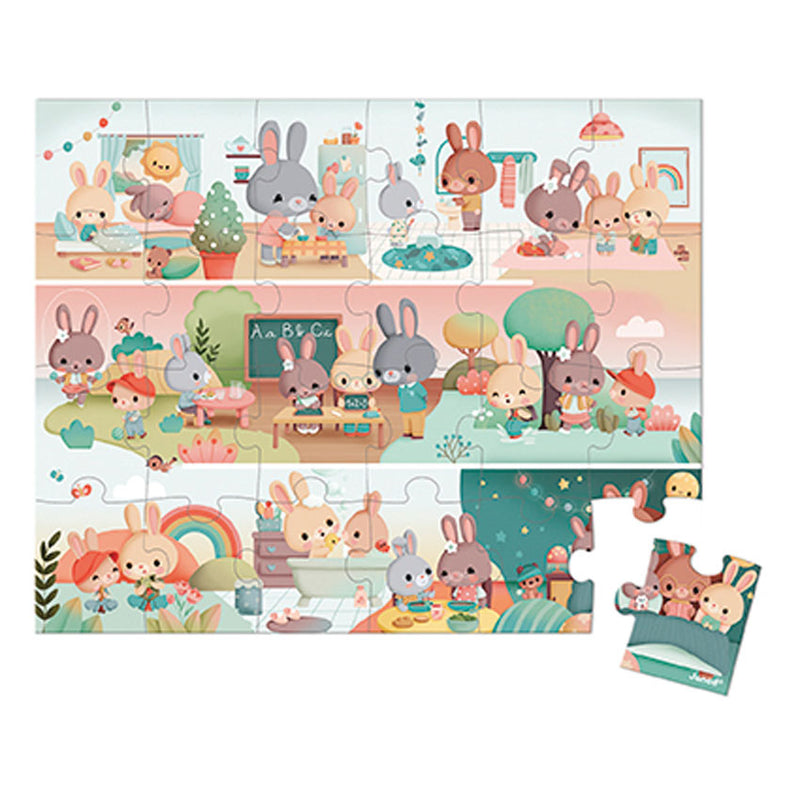 Janod - Rabbit's Day Puzzle