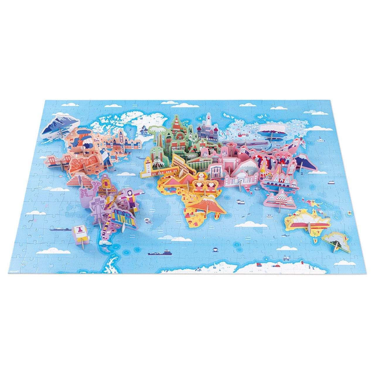 Educational World Puzzle