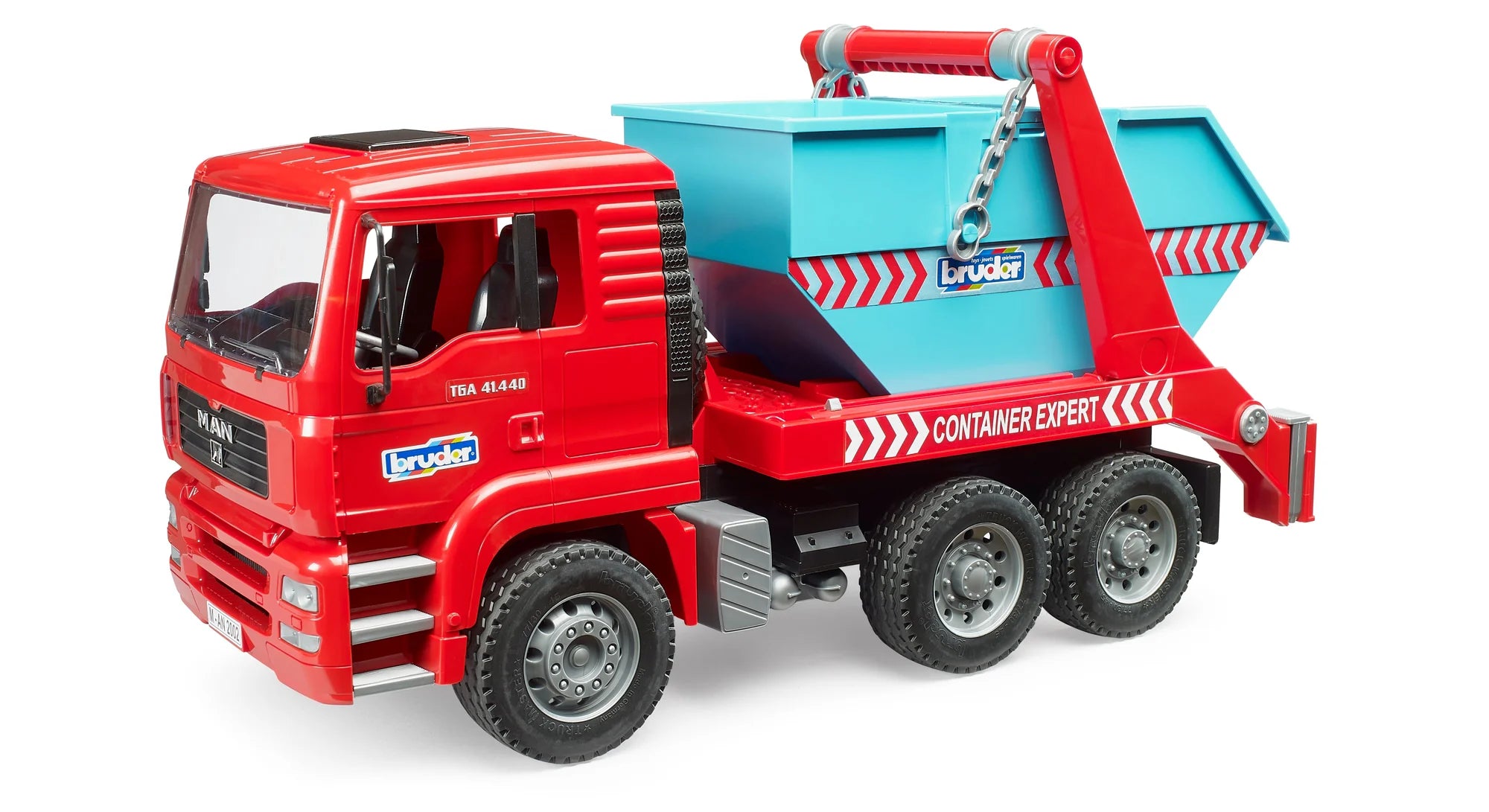 MAN TGA Skip Container Truck (02741)