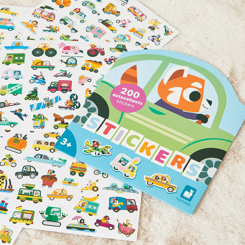 Sticker Sheets - Vehicles