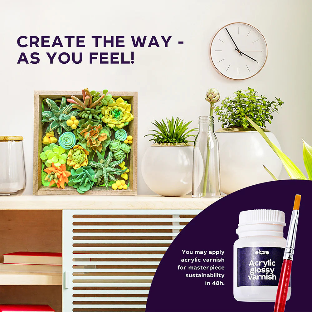 Wood & Craft DIY - Succulents - Energy