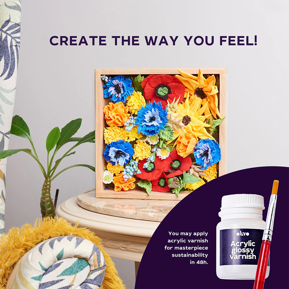 Wood & Craft DIY - Flowers - Freedom