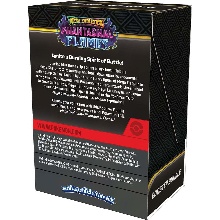 Pokémon TCG: Mega Evolution 2 - Phantasmal Flames Booster Bundle (*Limit 2 per customer)