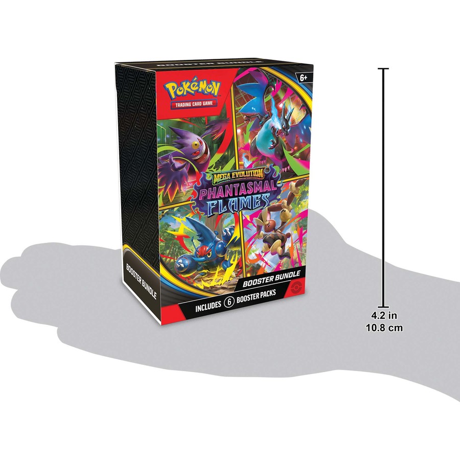 Pokémon TCG: Mega Evolution 2 - Phantasmal Flames Booster Bundle (*Limit 2 per customer)
