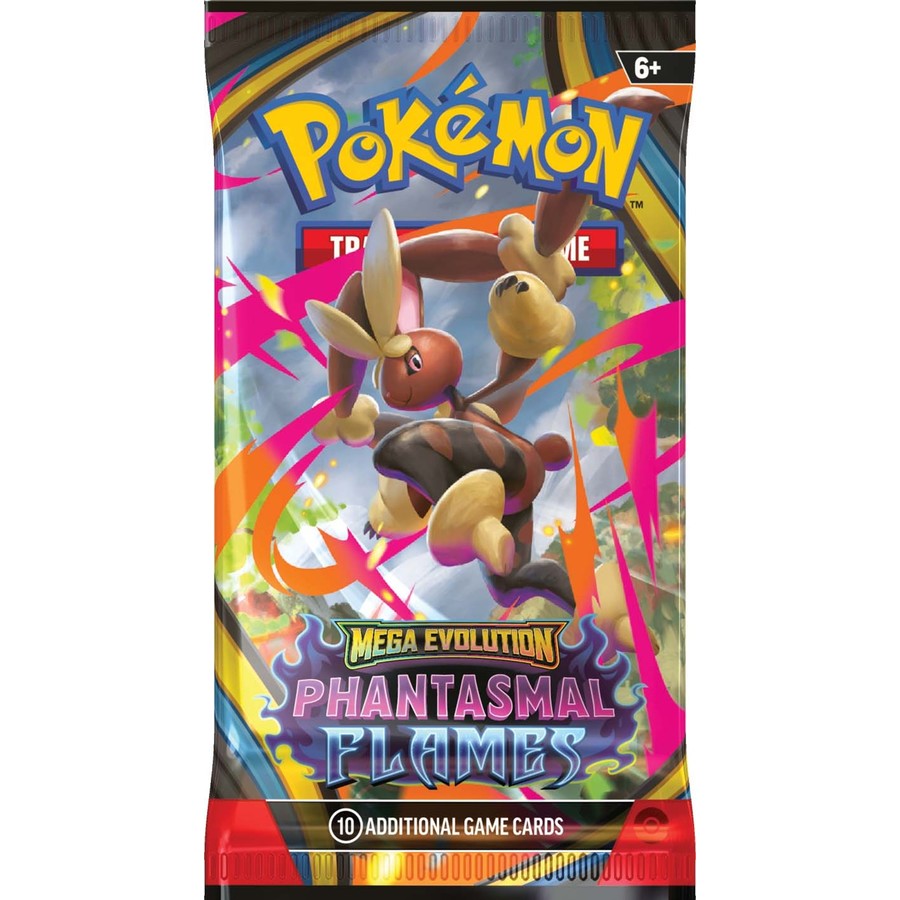 Pokémon TCG: Mega Evolution 2 - Phantasmal Flames Booster Pack (*Max 5 packs per customer)
