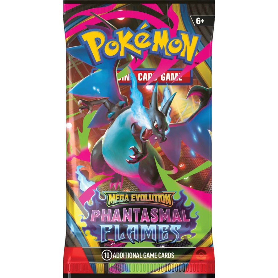 Pokémon TCG: Mega Evolution 2 - Phantasmal Flames Booster Pack (*Max 5 packs per customer)