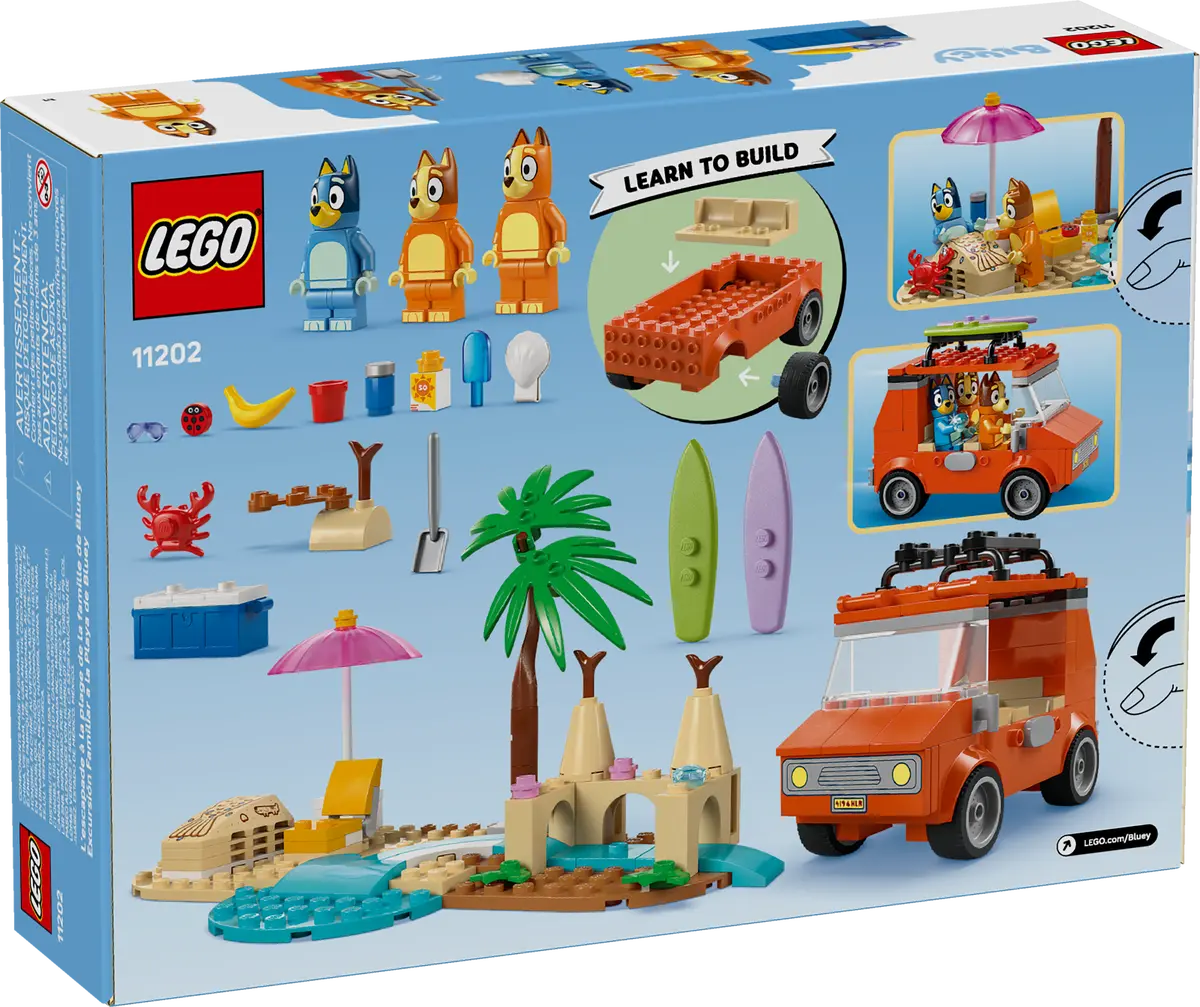 Bluey - Bluey's Beach & Family Car Trip (11202)